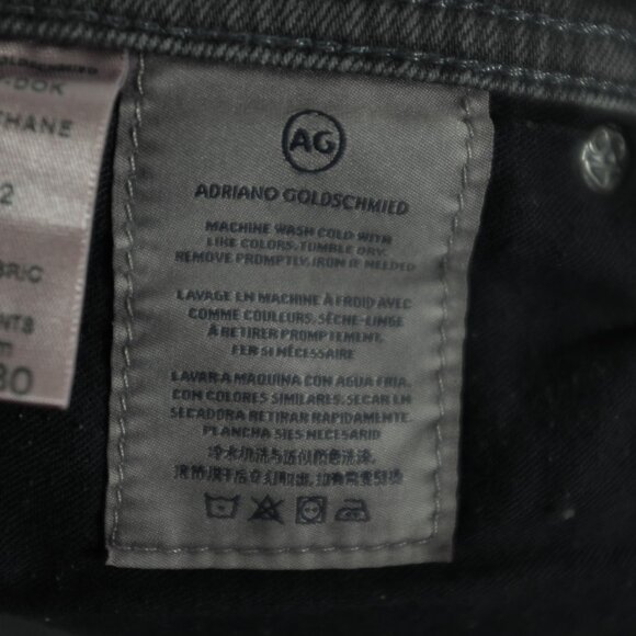 AG adriano goldschmied denim matchbox slim straight Vapor Wash City Haze size 30 - Picture 15 of 16